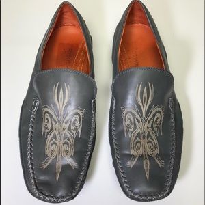 Rays Embroidered Casual Driving Shoes (10)